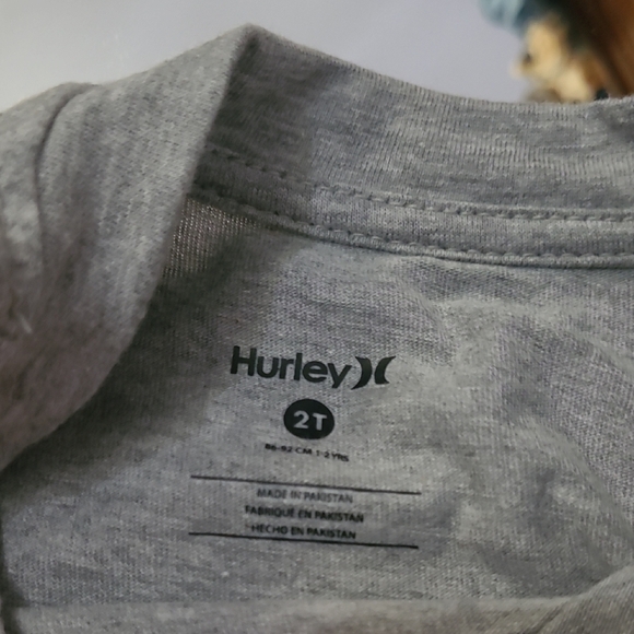 NWT 2T Hurley Gray Toddler Tee And Short Set - Picture 2 of 5